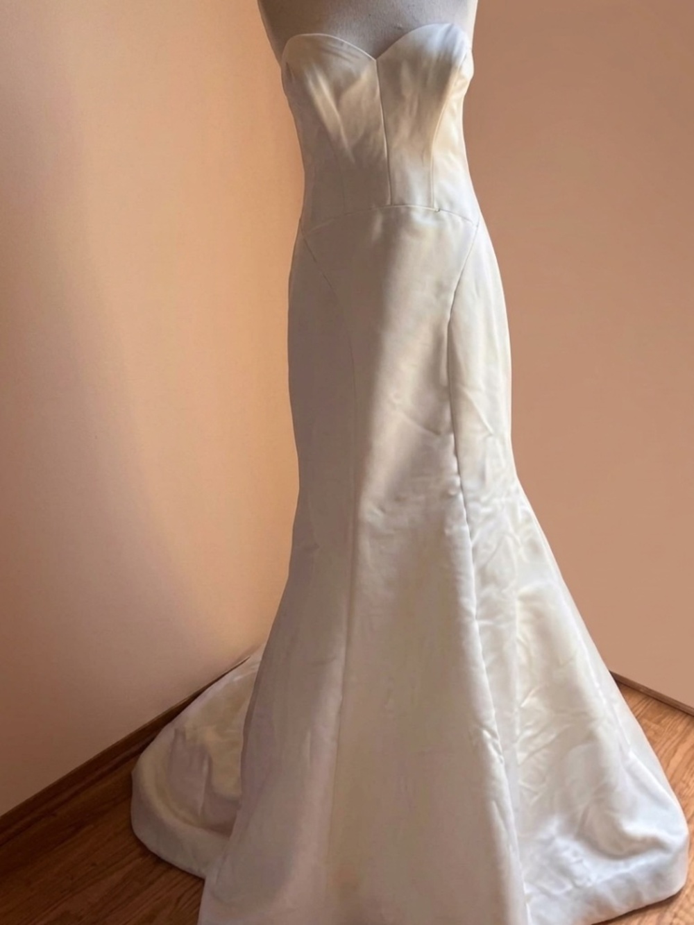 NWT Truly by Zac Posen Mermaid Strapless Wedding Dress Size 12